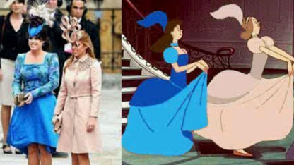 wedding royal disney beatrice eugenie princess stepsisters princesses treatment gets web cnn prince look rachelle style