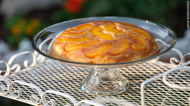 Fare play: peach upside down cake