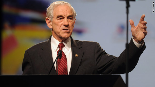 Rep. Ron Paul announces candidacy for president