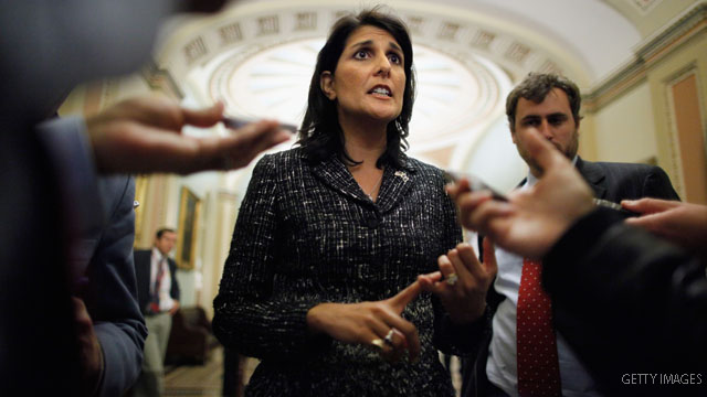Haley robocalls South Carolina touting Romney