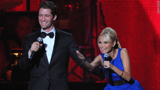 Kristin Chenoweth on why Matthew Morrison makes her smile