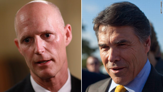 Florida and Texas in jobs pissing match