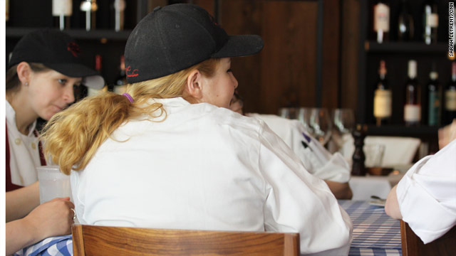 Almost like family - dinner with the staff