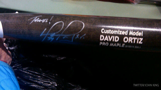 CNN's King catches Ortiz homer