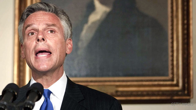 jon huntsman. Huntsman lunch with Bush in