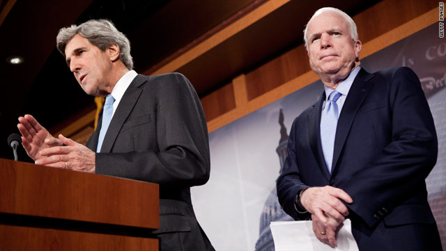 Senators introduce first bipartisan resolution on Libya mission