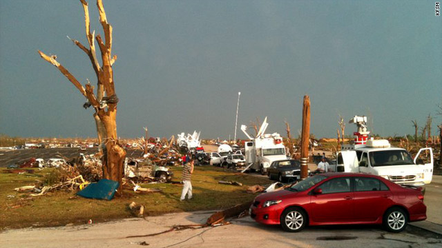 In Joplin, Missouri, 'telephone poles snapped like match sticks'