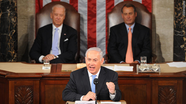 Disturbance in House chamber during Netanyahu's speech