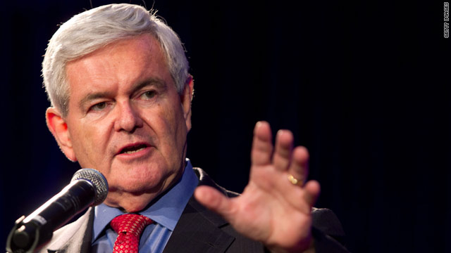 Gingrich repeats slam of 'Obamacare,' takes aim at health care law passed under Romney