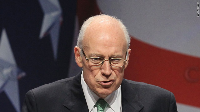 Who does Cheney worship?