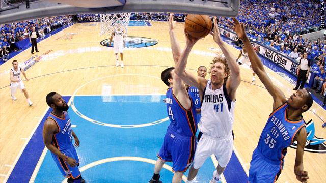 SI.com: Mavs finish off Thunder for NBA Finals berth; Bulls must beat Heat