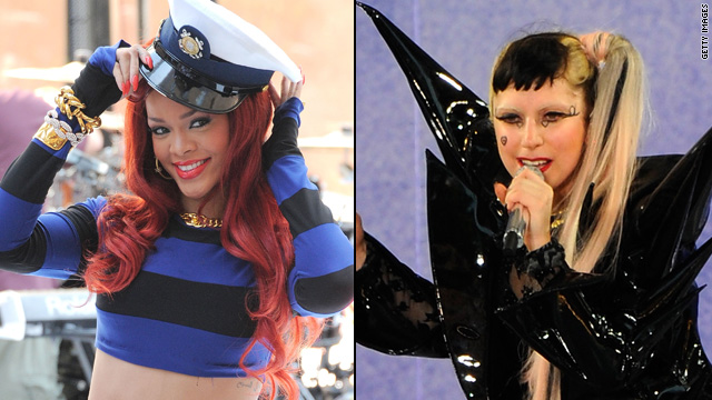 Rihanna and Gaga: Head-to-head morning show concerts