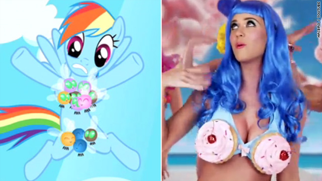 "Mi pequeño poni" parodia a Katy Perry