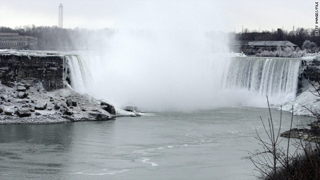 Woman swept to death over Niagara Falls