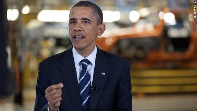Obama heralds auto comeback in weekly address