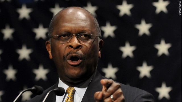 Herman Cain: 'We've got to beat Mitt Romney's money, not Mitt Romney'