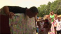 Dad arrives in box for birthday surprise