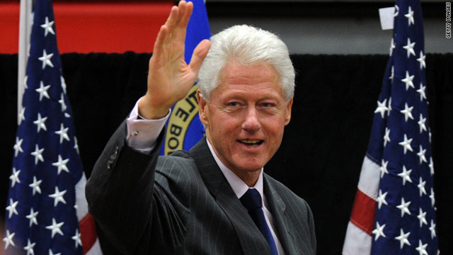 Win a date with Bill Clinton