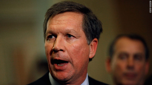 Poll: Ohio Gov. Kasich gets first positive score