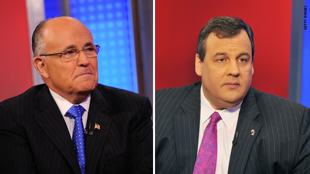 Giuliani lunches with Christie