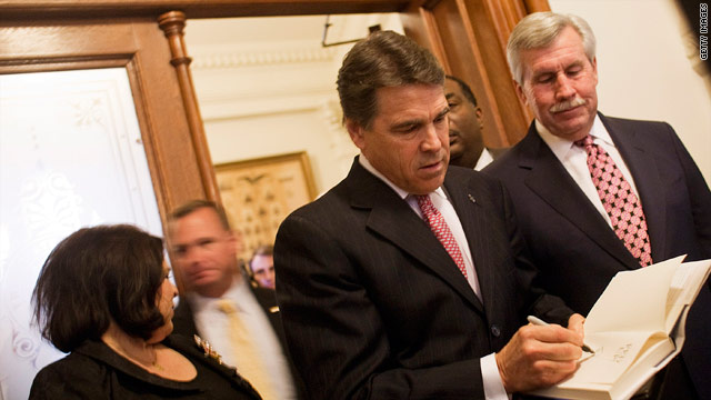 Perry not on major straw poll ballot