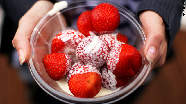 National strawberries and cream day