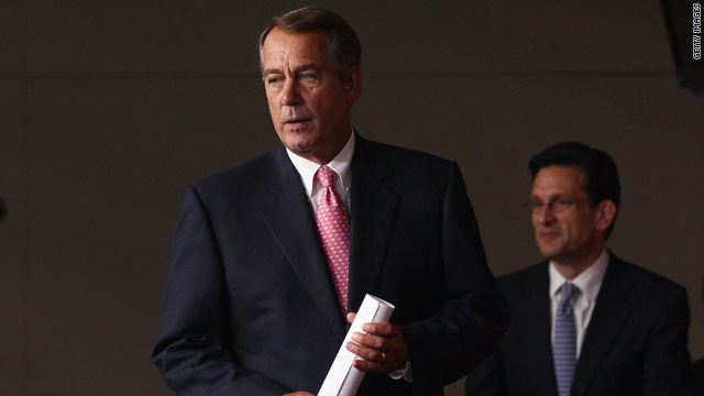 Boehner: House not with McCain on Libya campaign