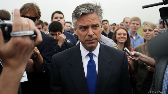 Huntsman calls for substantial Afghan troop reduction