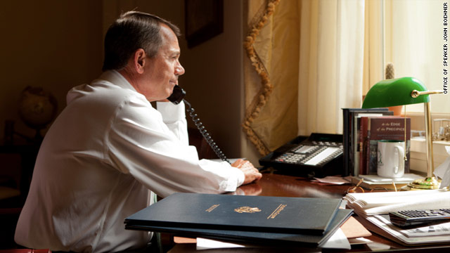 Obama makes pre-speech call to Boehner