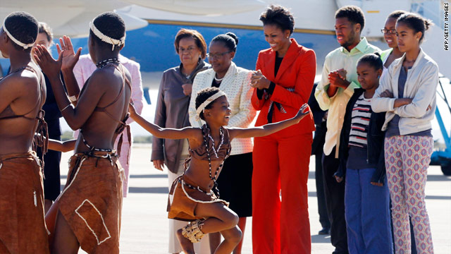 Michelle Obama in Botswana