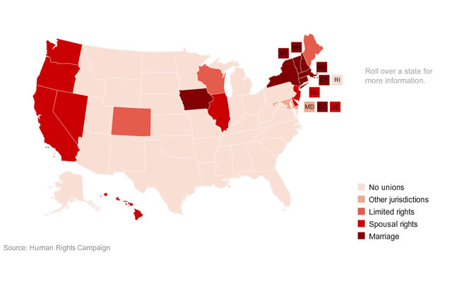 Number Of Americans In Same Sex Marriage States More Than Doubles 0433