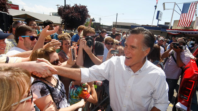 Romney downplays money expectations and praises Bachmann