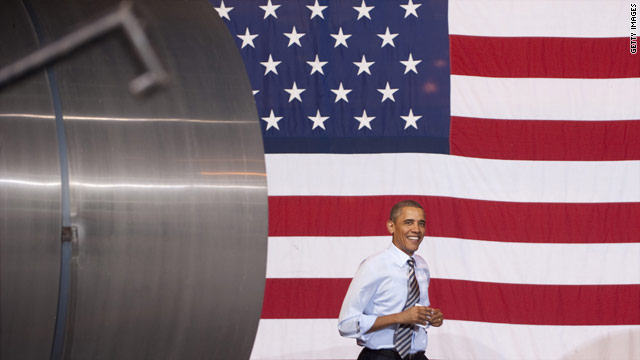Obama tests campaign themes in 'official visit'