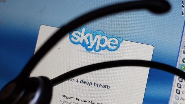 Your representative can now Skype you
