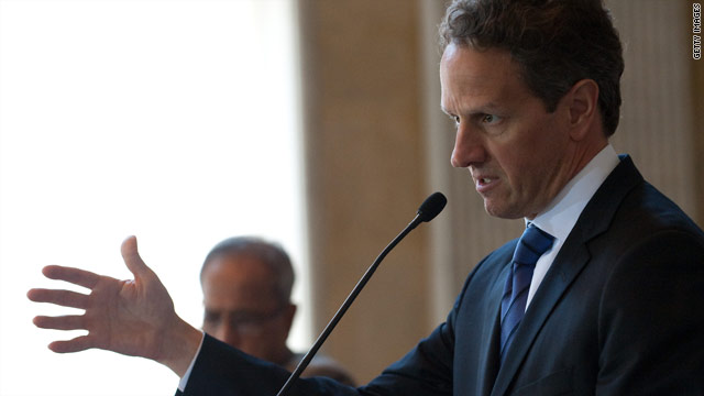 Who would follow Geithner?