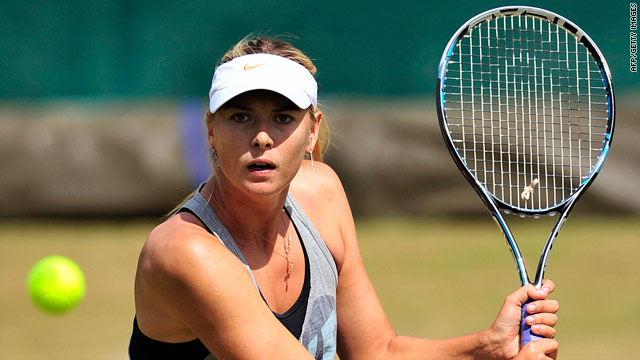 Sharapova vs. Kvitova in women's final at Wimbledon