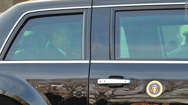 Cop tracks down presidential limo's seal