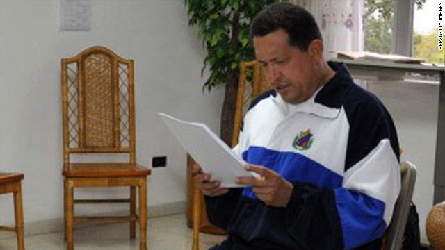 State TV: President Hugo Chavez returns to Venezuela