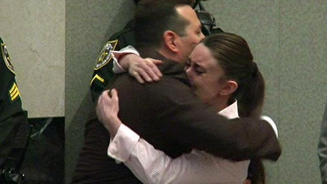 Jury finds Casey Anthony not guilty of murder