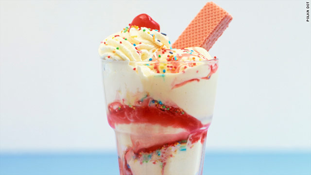 Breakfast buffet: National strawberry sundae day
