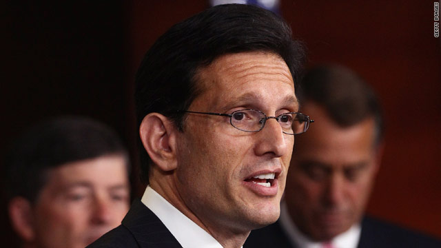 Cantor opens the door to possible compromise in debt-limit talks