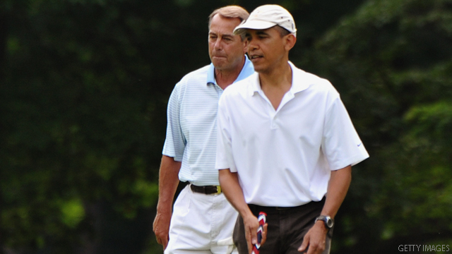 Official: Obama and Boehner met for deficit talks over the weekend