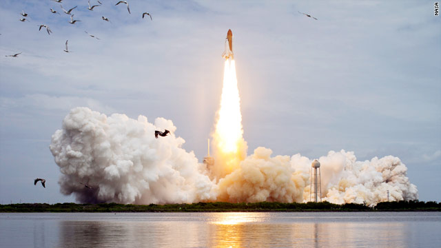 Final space shuttle mission lifts off