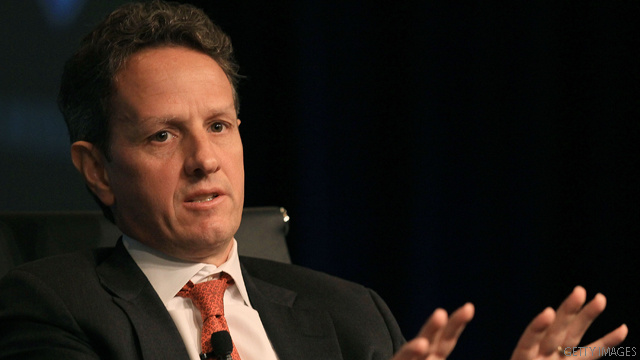 Geithner: GOP using 'political theater'