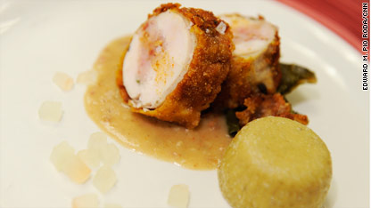 fried yard bird