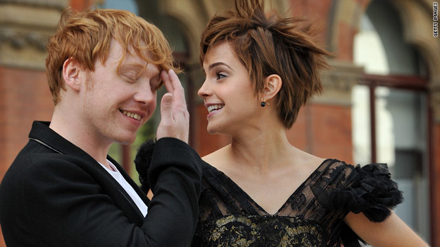 Rupert Grint on kissing