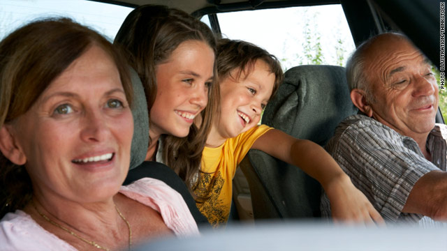 Kids safer with grandparents behind the wheel