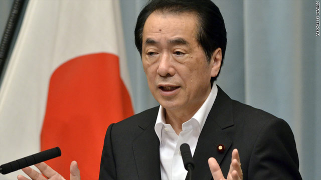 Japanese PM ready to abandon nuclear power; utility to inject gas into reactor