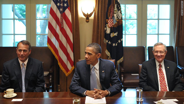 Obama outlooks Friday deadline for debt negotiations
