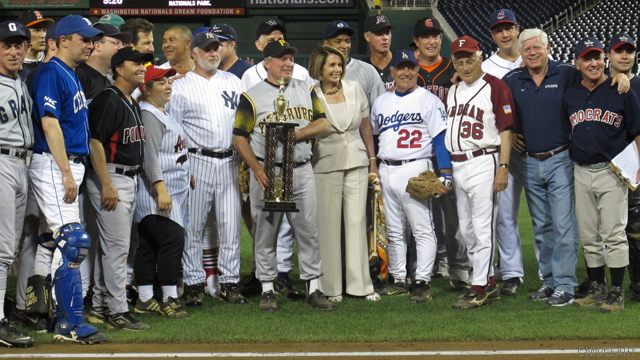 Democrats best Republicans in Congressional baseball